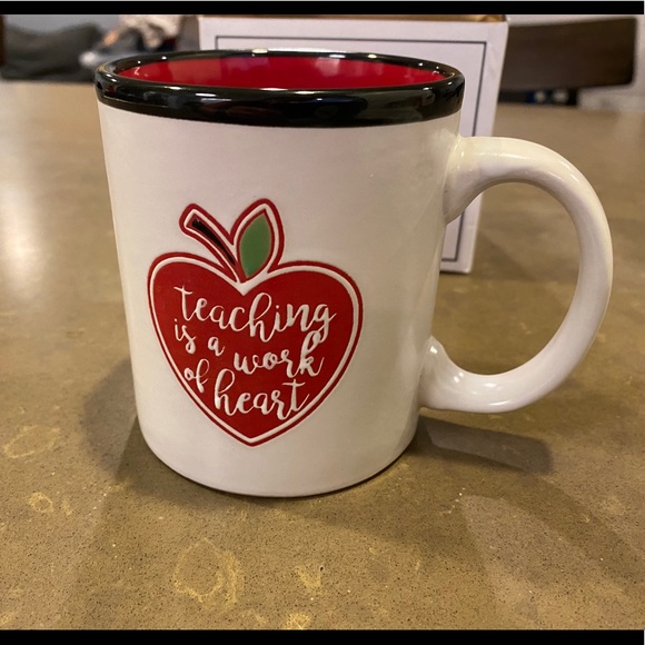 💐”Teaching is a work of the heart” Mug NWT - Picture 2 of 10